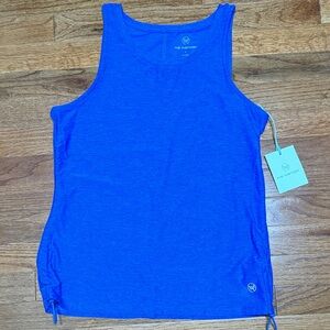 We Wander: Blue Tank Top